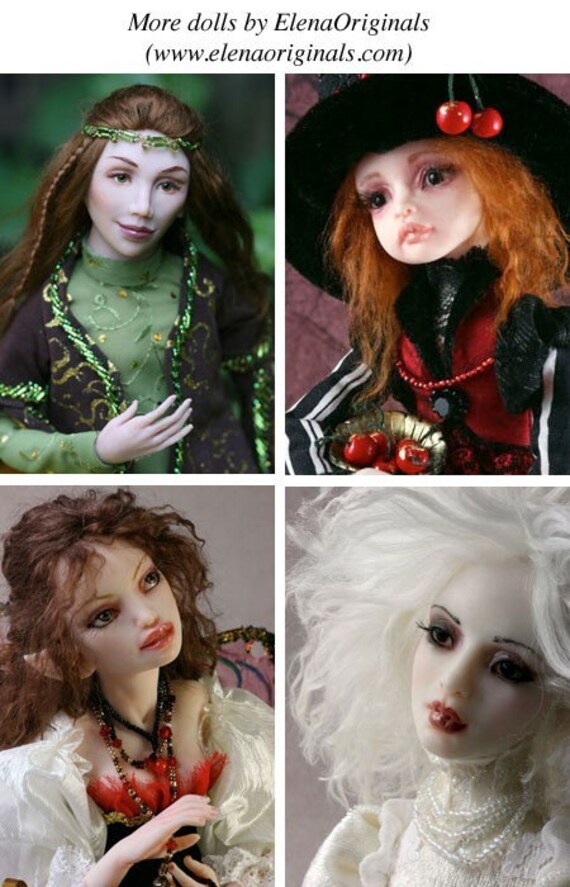 sculpting doll head polymer clay
