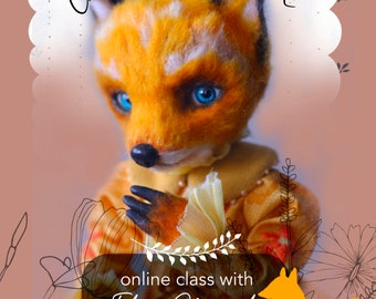 Charming Ms Fox class self-paced step-by-step Tutorial PDF plus video Limited time