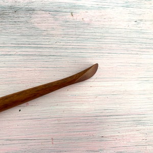 hardwood sculpting tool for polymer clay and airdry clay, doll making sculpting tool