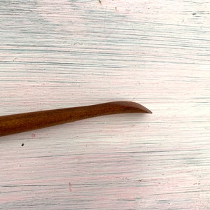 hardwood sculpting tool for polymer clay and airdry clay, doll making sculpting tool