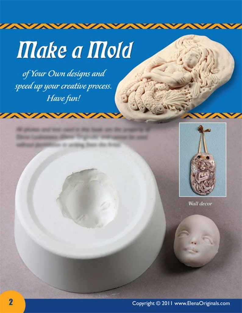 Make a Mold of Your Creations with Casting Plaster ebook PDF Etsy