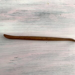 hardwood sculpting tool for polymer clay and airdry clay, doll making sculpting tool