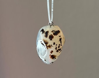 Montana Agate Pendant Necklace