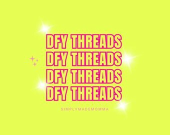 DFY Threads | Threads Guide | Master Resell Rights | Digital Marketing Guide | MRR Guide | Threads MRR Guide | Threads How To Guide