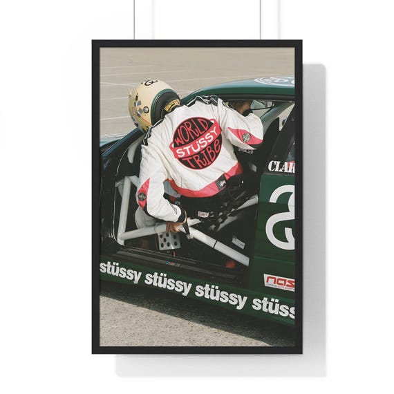 Stüssy Racing Poster, Print, Stussy Poster, 4 Sizes, High