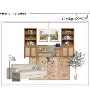 Virtueller Innenausbau | Benutzerdefinierte Moodboard & Möbel Layout (e-Design Service) | klickbare Einkaufsliste Bild 2