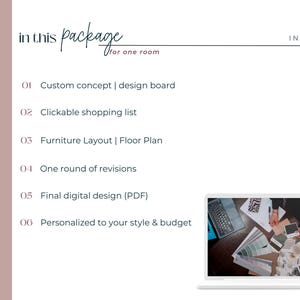 Virtueller Innenausbau | Benutzerdefinierte Moodboard & Möbel Layout (e-Design Service) | klickbare Einkaufsliste Bild 6