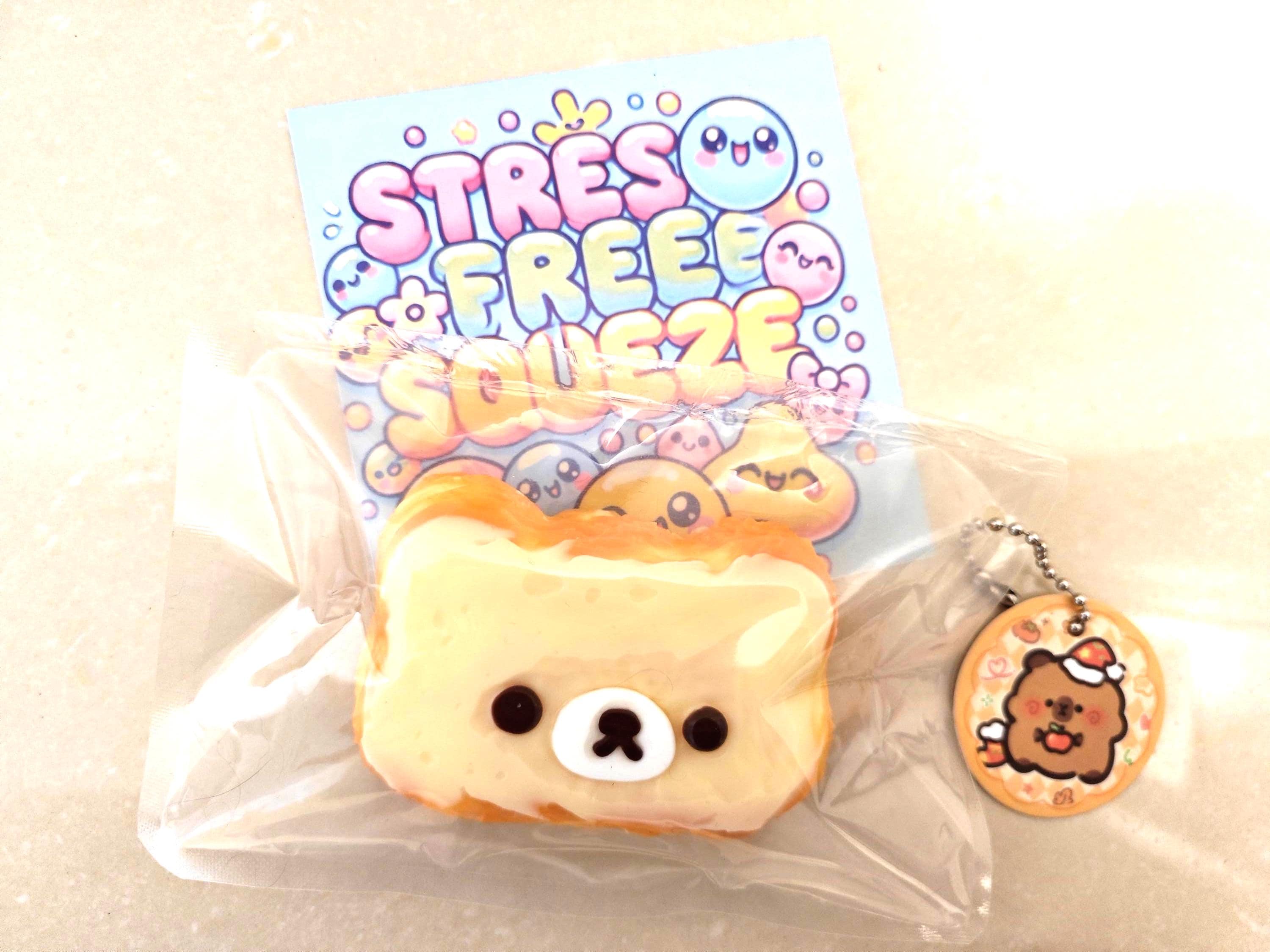 リラックマ　スイーツ　スクイーズ リラックマ スクイーズ ショートケーキ マスコット いちご