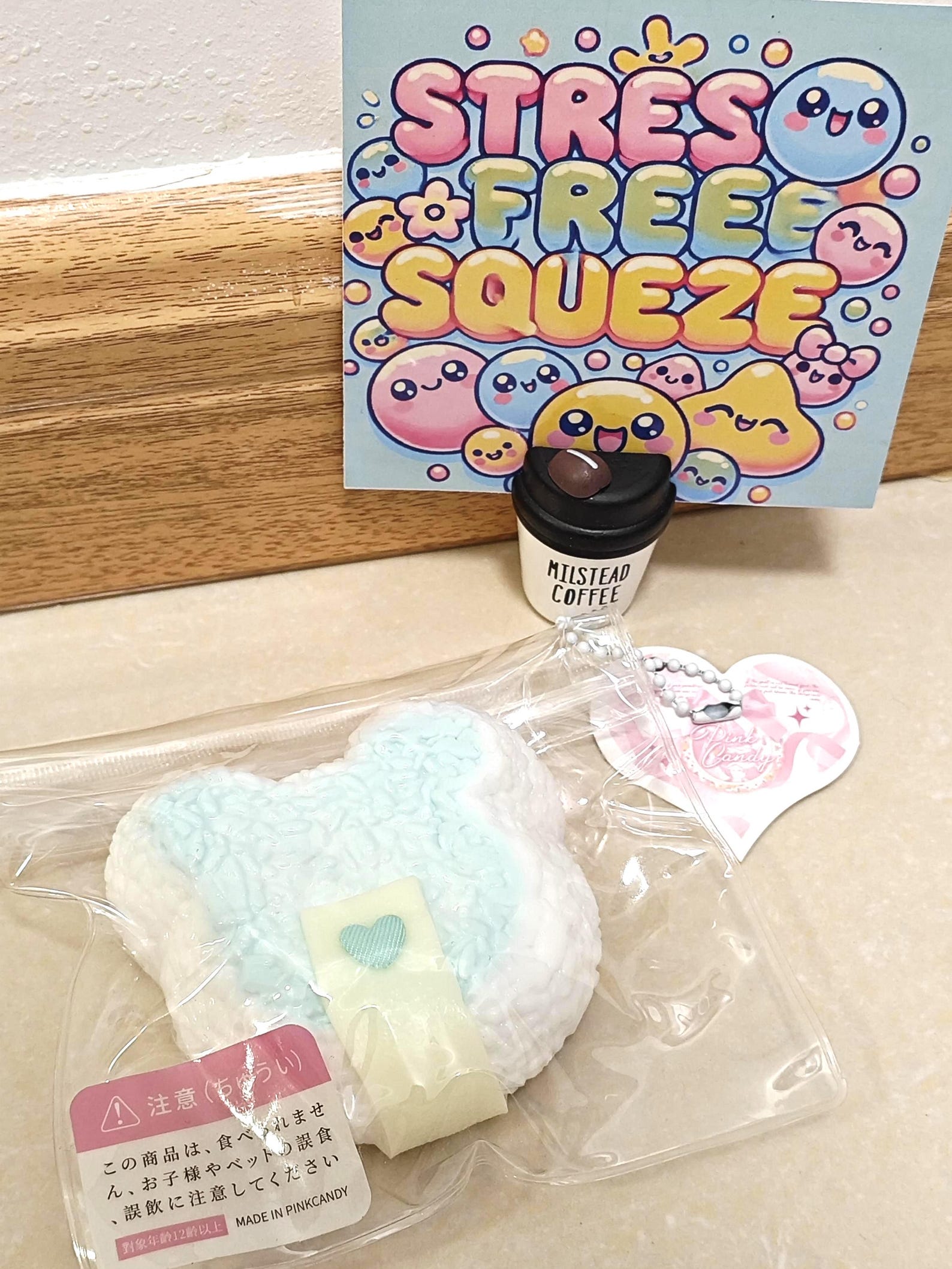 Kawaii Rice Ball Squishy: Handmade Stress Relief Fidget Toy - Etsy