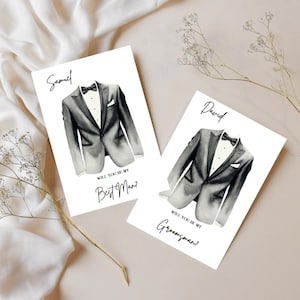 de proposition personnalisée de garçon d'honneur | Serez-vous mon garçon d'honneur | Proposition de mariage | Fichier numérique | Téléchargement instantané | Modèle de toile