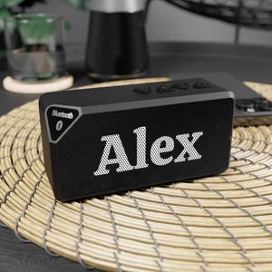 Jabba Bluetooth Speaker - Portable Wireless Speaker, Personalized Gift for Music Lovers, Home Office Accessory, Tech Gadget, Christmas Gift