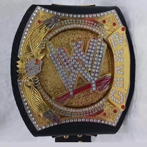 New WWE Spinner Championship Belt Replica Title 2mm Plate Thickness High Quality Spinner Belt Gift for him