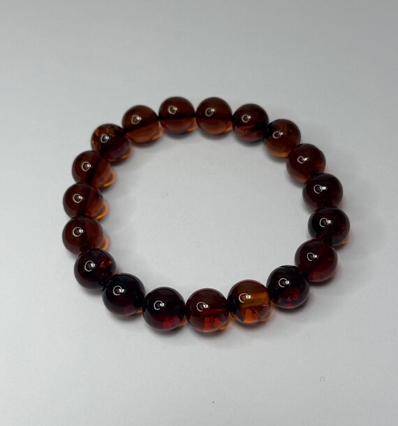 Genuine CHERRY Amber Stone Beads Shape Amber