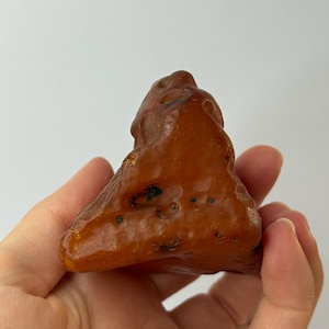 Natural RAW Amber Stone for Jewelry Making Collectors Specimen.RAW Amber for Gift.Unique Natural Amber for Display.Amber Healing stone.