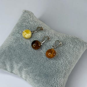 Baltic Amber Sterling Silver 925 Pendant.Handmade Natural Gemstone Jewelry.Amber stone with Sterling Silver.Multicolor Amber Silver Pendant.