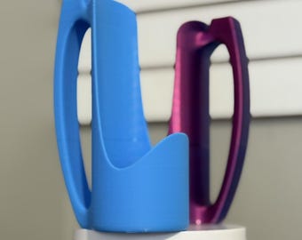 Slim Can Cooler: 3D Printed Drink Holder with Handle