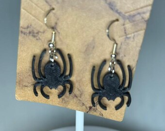 Pendientes colgantes de araña, accesorio de Halloween, pieza de moda gótica, diseño de joyería de disfraz espeluznante, estilo alternativo, decoración tenebrosa
