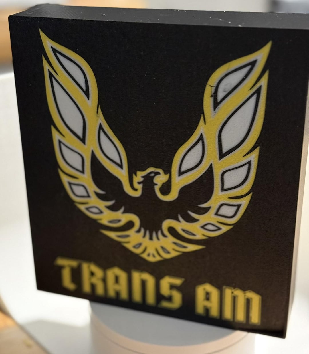 Firebird Trans Am Logo Lightbox: USB LED Automotive Decor - Etsy
