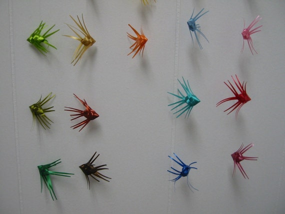 Ribbon Fish Mini Sampler Mounted On Wrapped Wire