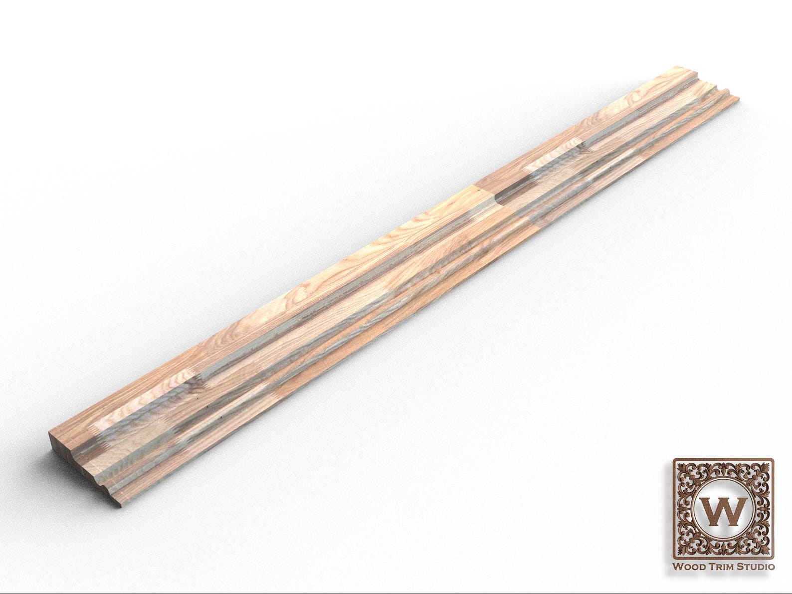 Minimalist Carved Wood Trim – Elegant Decorative Molding - Etsy