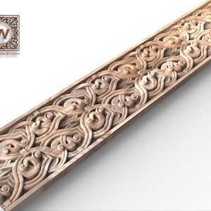 Ornate Openwork Decorative Trim - Luxury Wood Molding