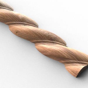 Carved Rope Molding – Spiral Carved Trim for Classic Interiors