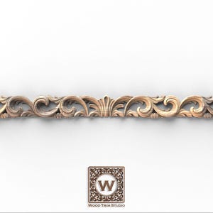 Acanthus Moulding – Extended Decorative Scroll Strip