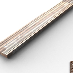 Wave Wood Molding – Minimalist Trim in Natural Wood