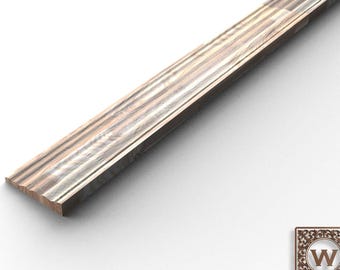 ウェーブウッドモールディング – 天然木を使用したミニマリストなトリム
