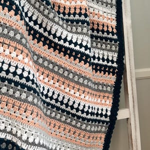 Riverbed Crocheted Blanket