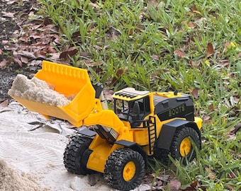 3D Printed RC Wheel Loader | PS4 Controller + Batteries + Charger Included | ABS & TPU | Hand Built.