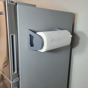 Magnetischer Papierhandtuchhalter - Vielseitige horizontale und vertikale Halterung für Küche, Garage oder Büro