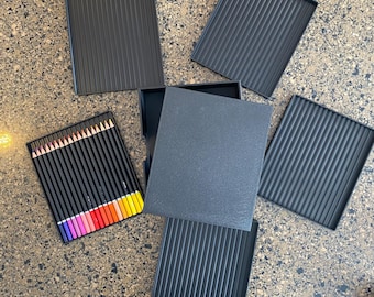 Multiple (5) 18 Colored Pencil Storage Caddy