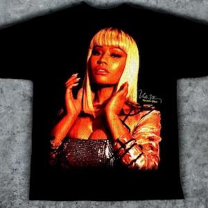 T-shirt oversize Niki Minaj 100% cotone - SPEDIZIONE GRATUITA - Massima qualità - Con scatola regalo e adesivi!