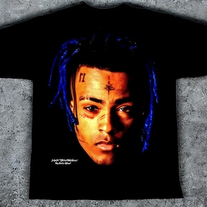 XXXTentacion オーバーサイズ T シャツ 100% コットン - 送料無料 - 最高品質 - ギフト ボックスとステッカー付き!