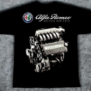 T-shirt oversize Alfa Romeo 100% cotone - SPEDIZIONE GRATUITA - Massima qualità - Con scatola regalo e adesivi!