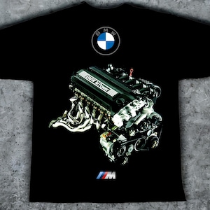 T-shirt BMW oversize in 100% cotone - SPEDIZIONE GRATUITA - Massima qualità - Con scatola regalo e adesivi!