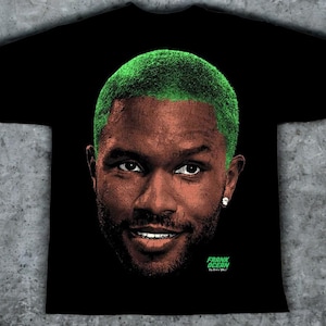 T-shirt oversize Frank Ocean 100% cotone - SPEDIZIONE GRATUITA - Massima qualità - Con scatola regalo e adesivi!