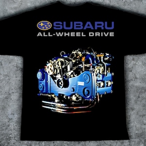 Maglietta oversize Subaru 100% cotone - SPEDIZIONE GRATUITA - Massima qualità - Con scatola regalo e adesivi!
