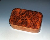 Wooden Trinket Box of Redwood Burl on Cherry by BurlWoodBox - Unique Gift