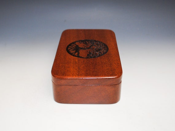 Solid Walnut Storage Box Wood Rectangular Jewelry Box With Lid Small Stash  Box Handmade Storage Box for Office, Bathroom, Bedroom 