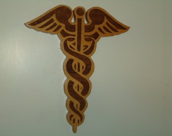 Medical Symbol Intarsia