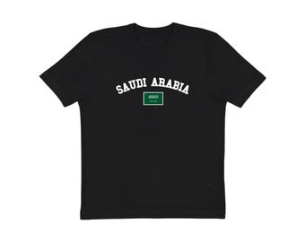 サウジアラビア Tシャツ メンズ サウジアラビア国旗 紋章 愛国心 T