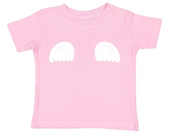Angel Wing-baby-T-shirt: handgemaakte katoenen Coquette Y2K-top, Angel Baby-T-shirt