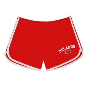 Belarus Shorts, Belarus Dolphin Short, Y2K Booty Shorts, Hot Shorts, Soccer, Gym Shorts, Womens Clothing, Handmade Lounge Short, Dolfin