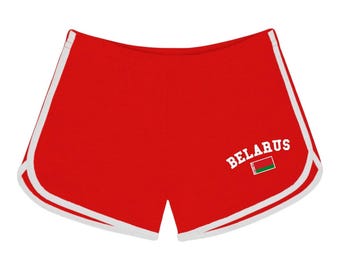 Belarus Dolphin Shorts: Y2K Booty Shorts, Handmade Lounge Wear