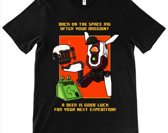 Camiseta Deep Rock Galactic - Cerveza de Lloyd (Unisex, cuello redondo, Bella + lona)