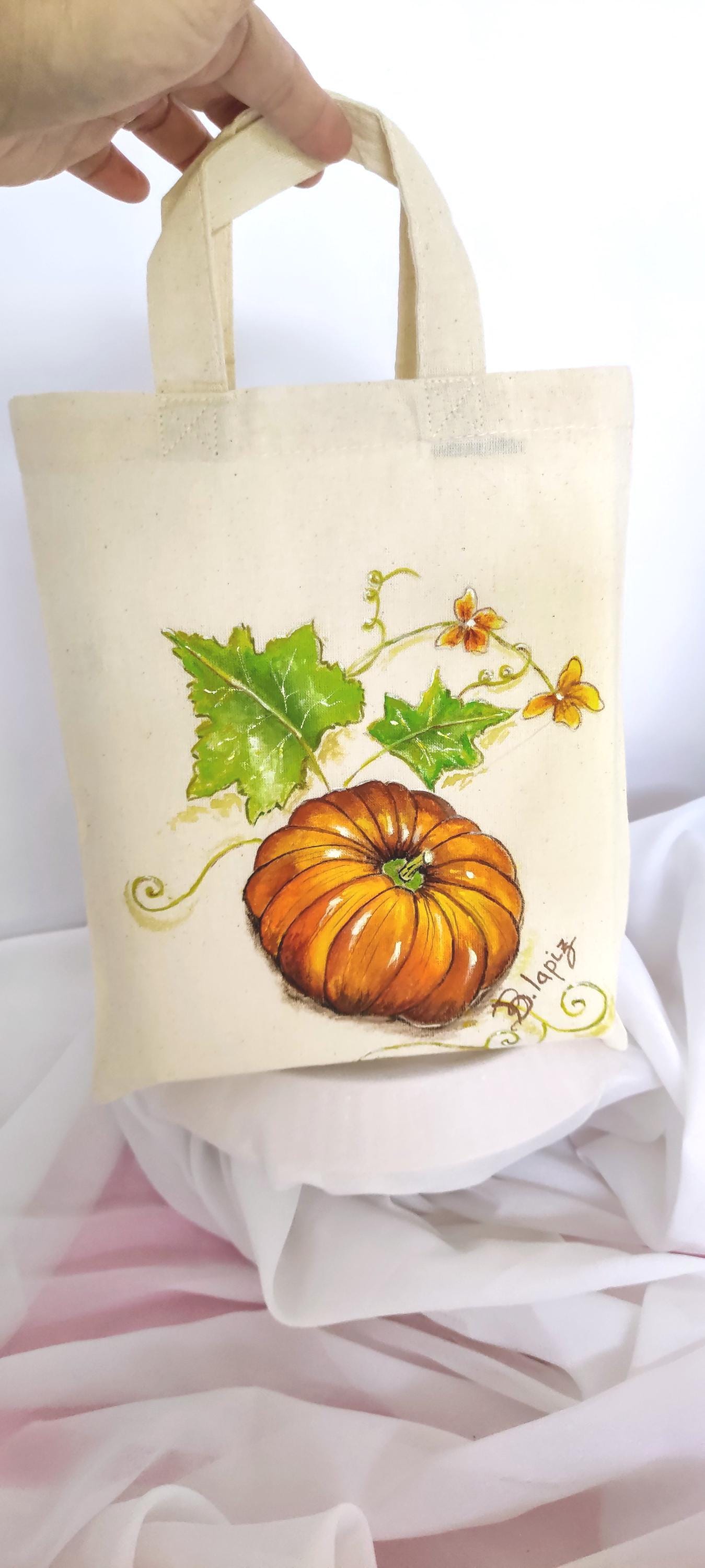 Shopper dipinta a mano Italia