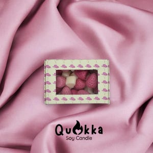 Handmade Soy Wax Melts – Fruity, Sweet & Tropical Scents – Gift-Ready Boxes by QKC