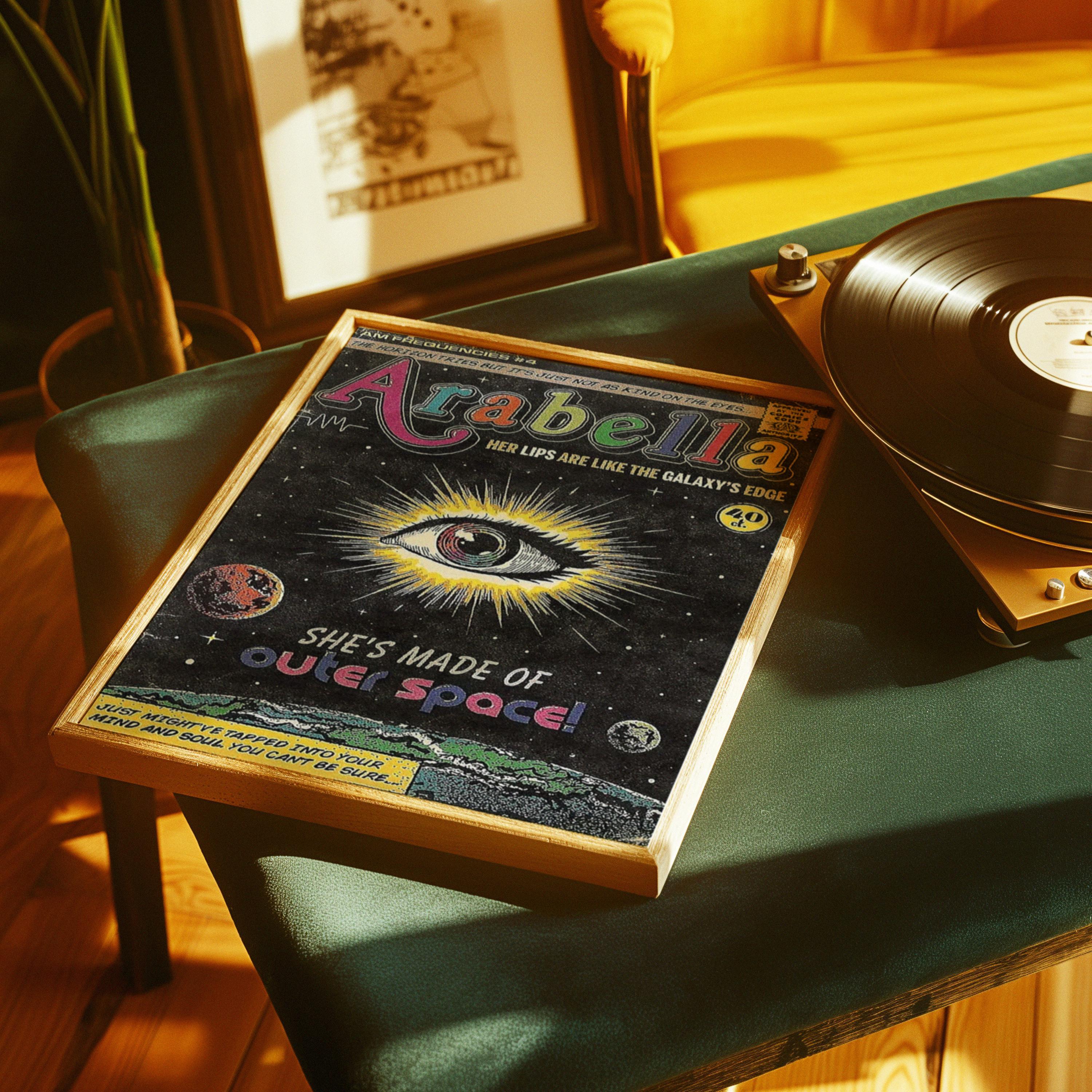 Arabella Indie Rock Poster | Vintage Music Wall Art - Etsy